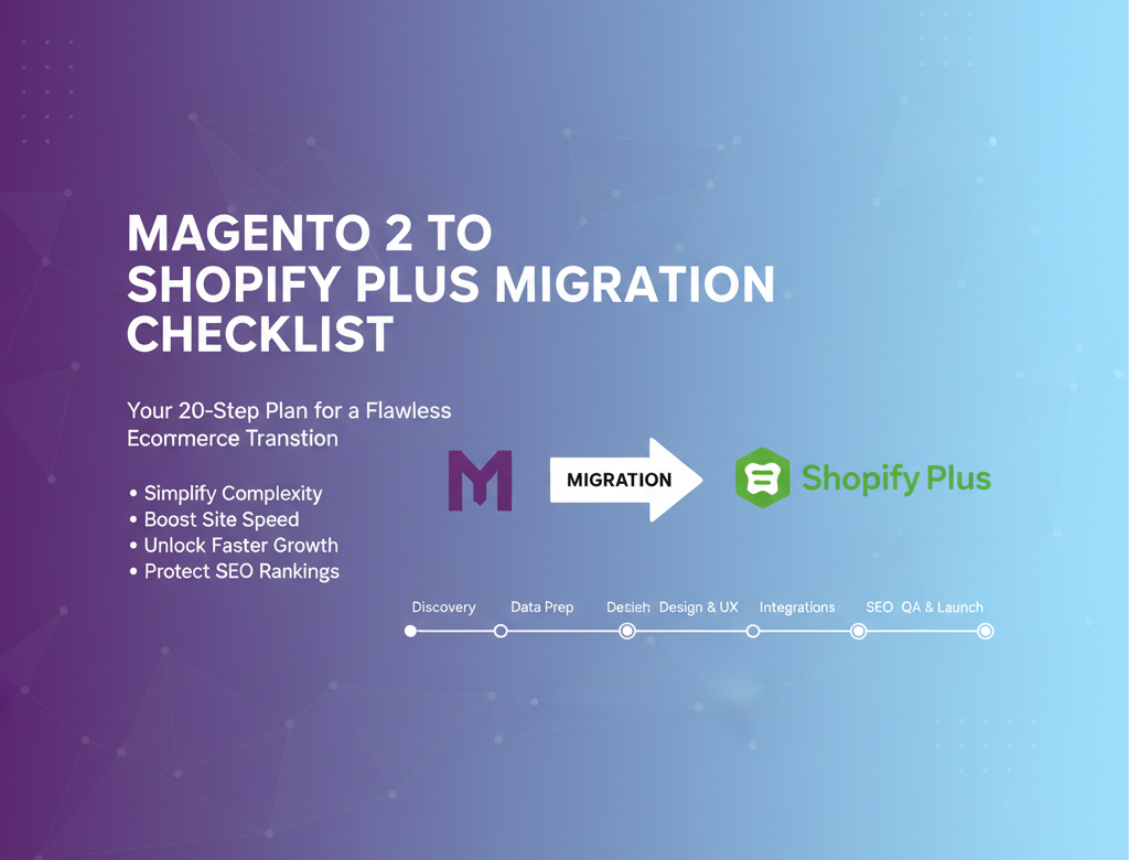 Magento 2 to Shopify Plus: The Full Migration Checklist